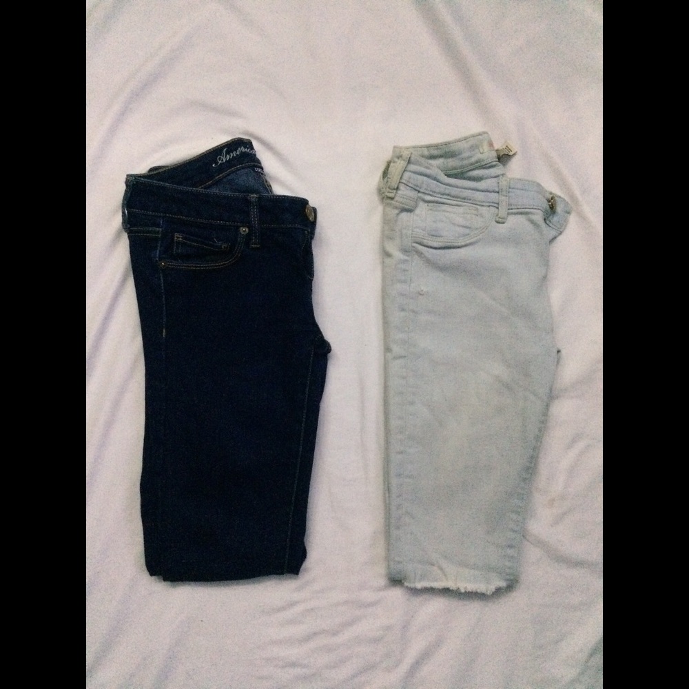2 Pairs of Jeans AEO & Charlotte Russe